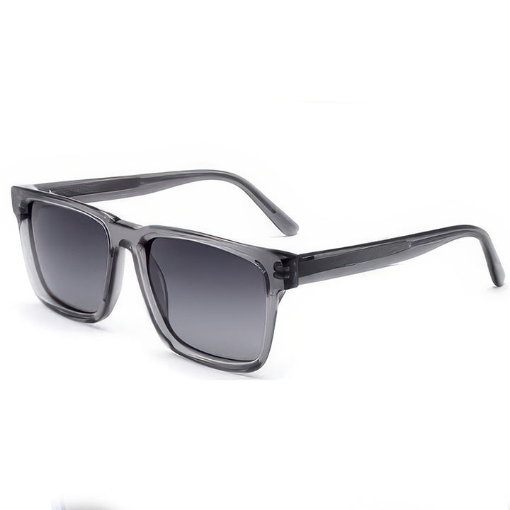 Women's fashionable sunglasses with clear plastic frame and multifunctional lenses Bowlift