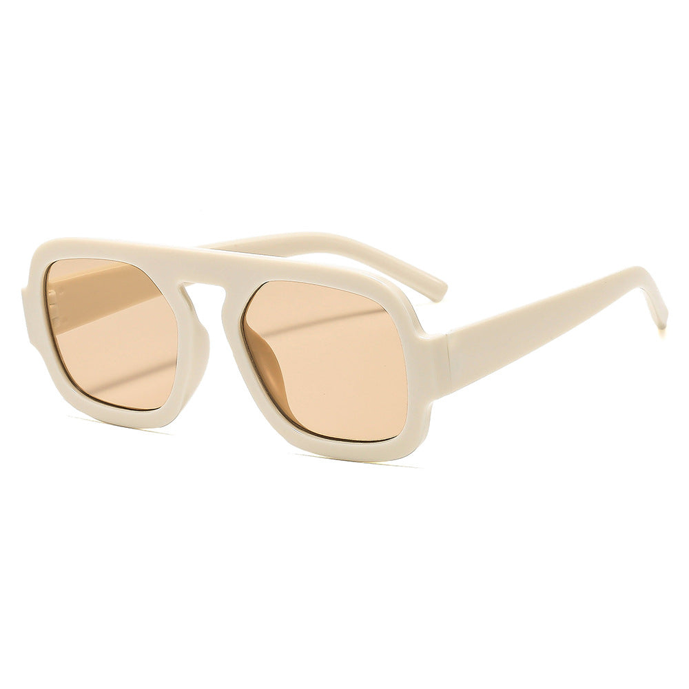 Men's Bold Retro-Inspired Square Sunglasses Bowlift