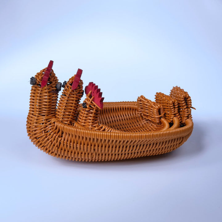Ladies cute decorative basket Bowlift