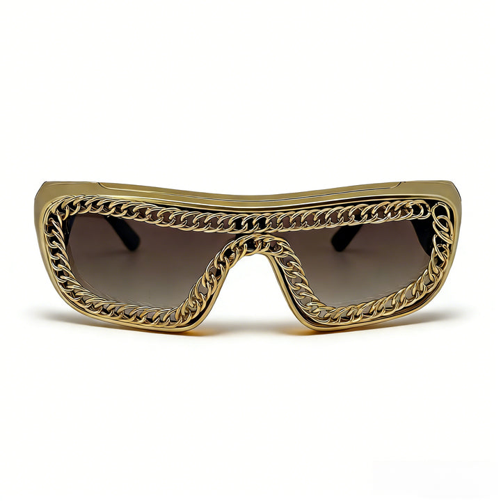 Women's sunglasses with unique chain frame Bowlift