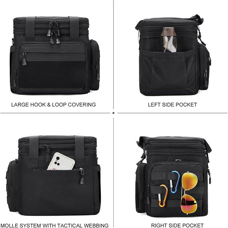 Multi-Compartment Insulated Cooler Bag Bowlift