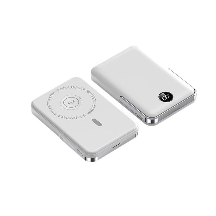 Power bank with intelligent LCD display and wireless charging function Bowlift