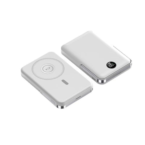 Power bank with intelligent LCD display and wireless charging function Bowlift