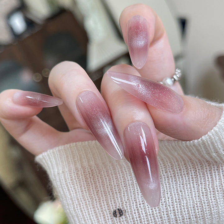 Premium Ombre Stiletto Press-On Nail Set Bowlift