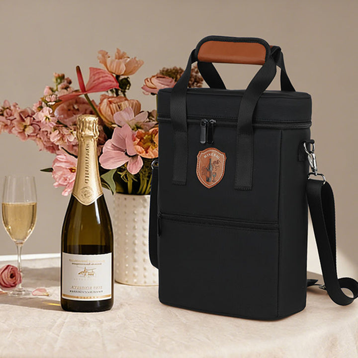 Ladies Leisure Cooler Bag with Insulating Compartment Bowlift