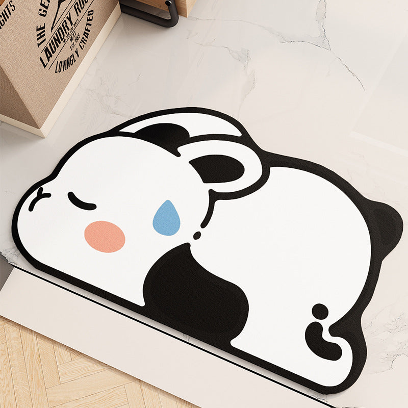 Cute Bunny Door Mat Bowlift