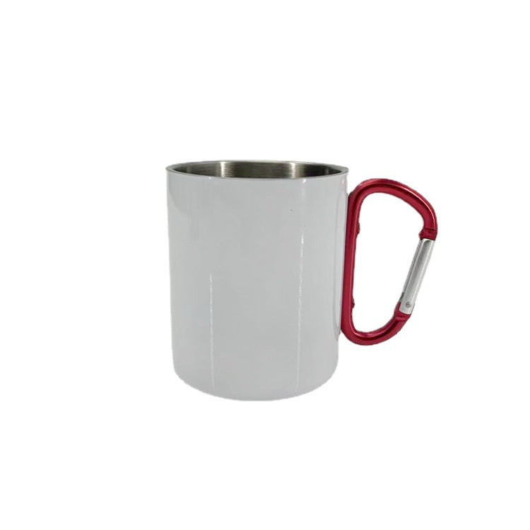 Women High-Quality Stainless Steel Drinking Cup with Carabiner Handle Bowlift