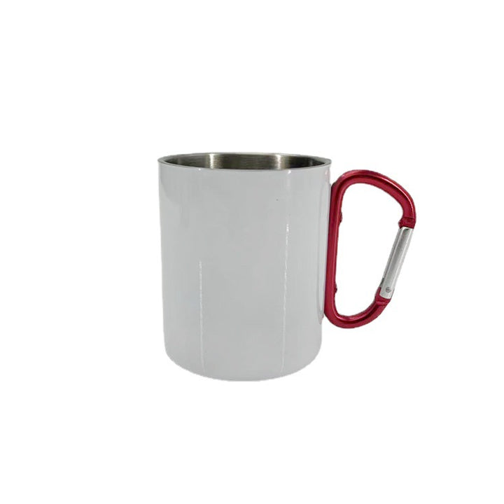 Women High-Quality Stainless Steel Drinking Cup with Carabiner Handle Bowlift
