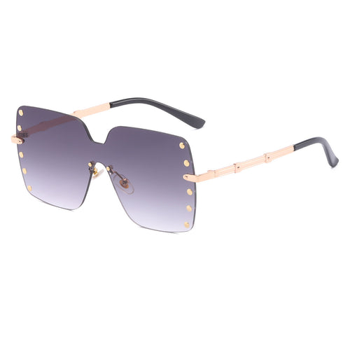 Women's oversized sunglasses with fashionable frame Bowlift