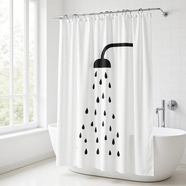 Shower Curtain Bowlift