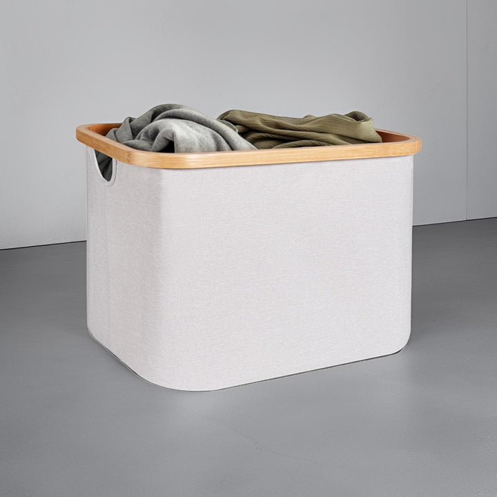Trendy storage basket with bamboo frame Bowlift