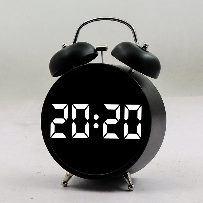 Digital Retro Alarm Clock Bowlift