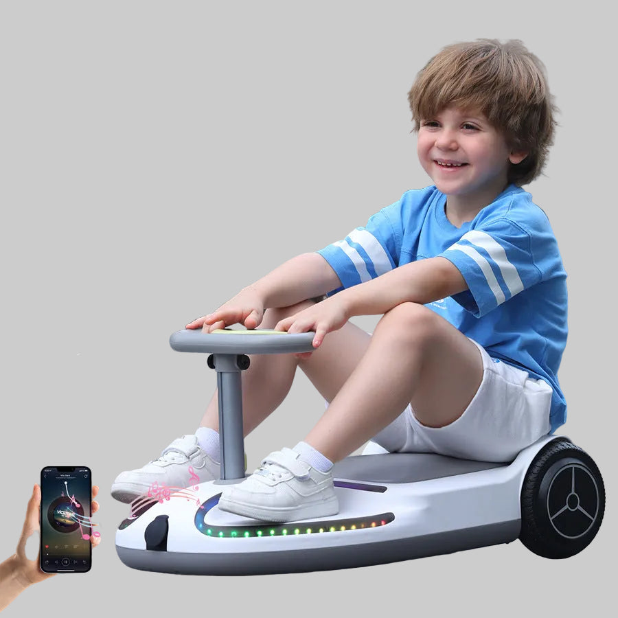 Smooth Glide Ride-On Toy Bowlift