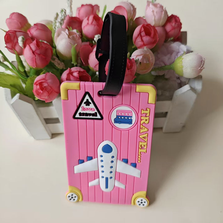 Unisex luggage tag in creative travel design Bowlift