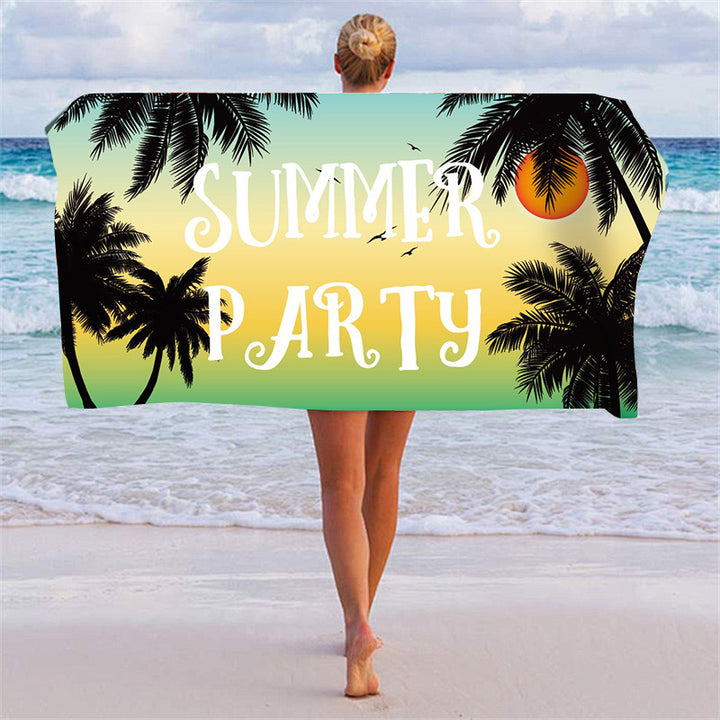 Beach towel with unique graphic pattern Bowlift