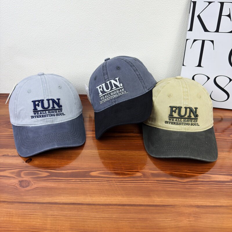 Women's Fun Embroidered Cap Bowlift