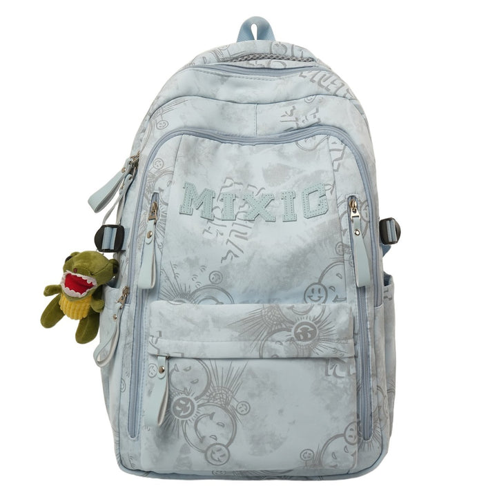Urban Graphic Print School Backpack Bowlift