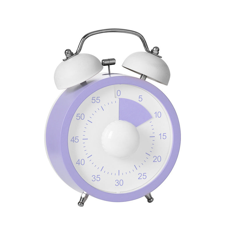 Classic Alarm Clock with Analog Display and Nostalgic Design Bowlift
