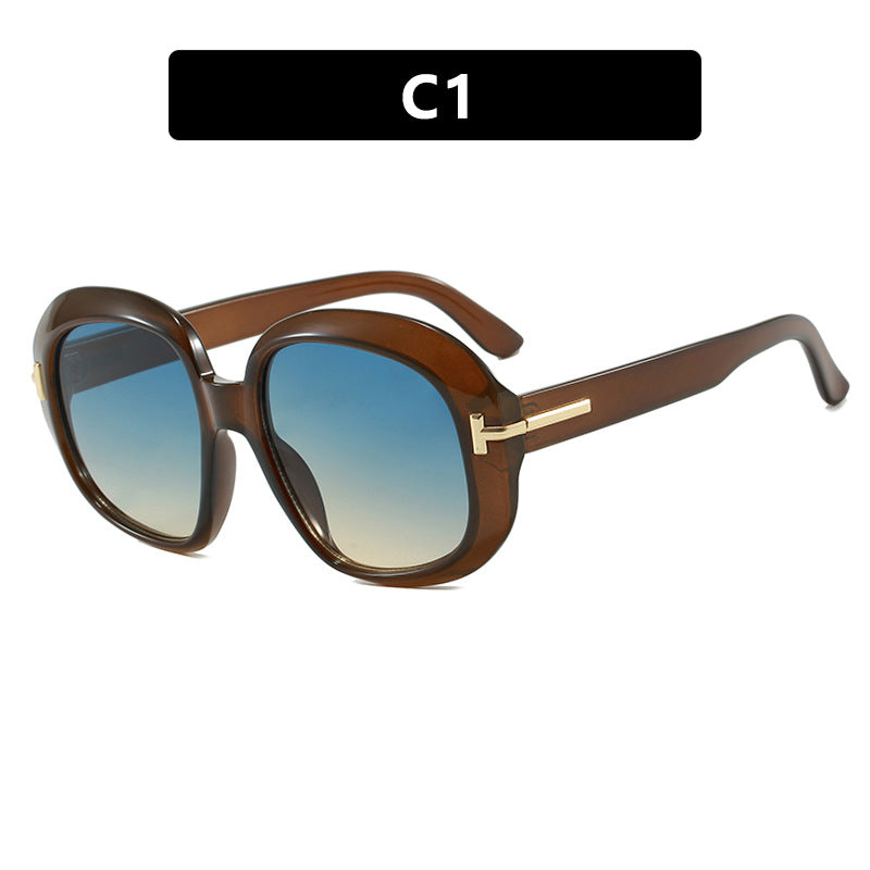 Women's oversized sunglasses with elegant frame structure and UV protection Bowlift