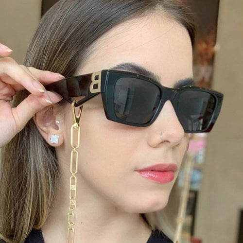 Women’s fashionable geometric sunglasses with unique design elements Bowlift