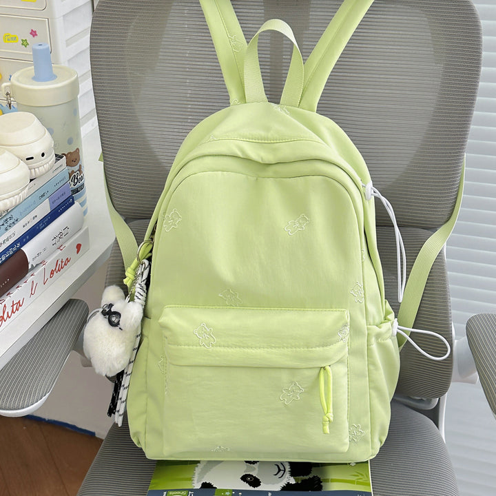 Stylish Embroidered Casual Backpack Bowlift 1791205607