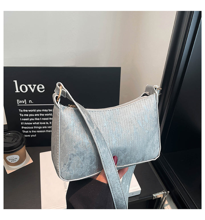 WoStylish Textured Crossbody Bag Bowlift