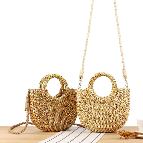 Handbag with Sophisticated Braiding Bowlift