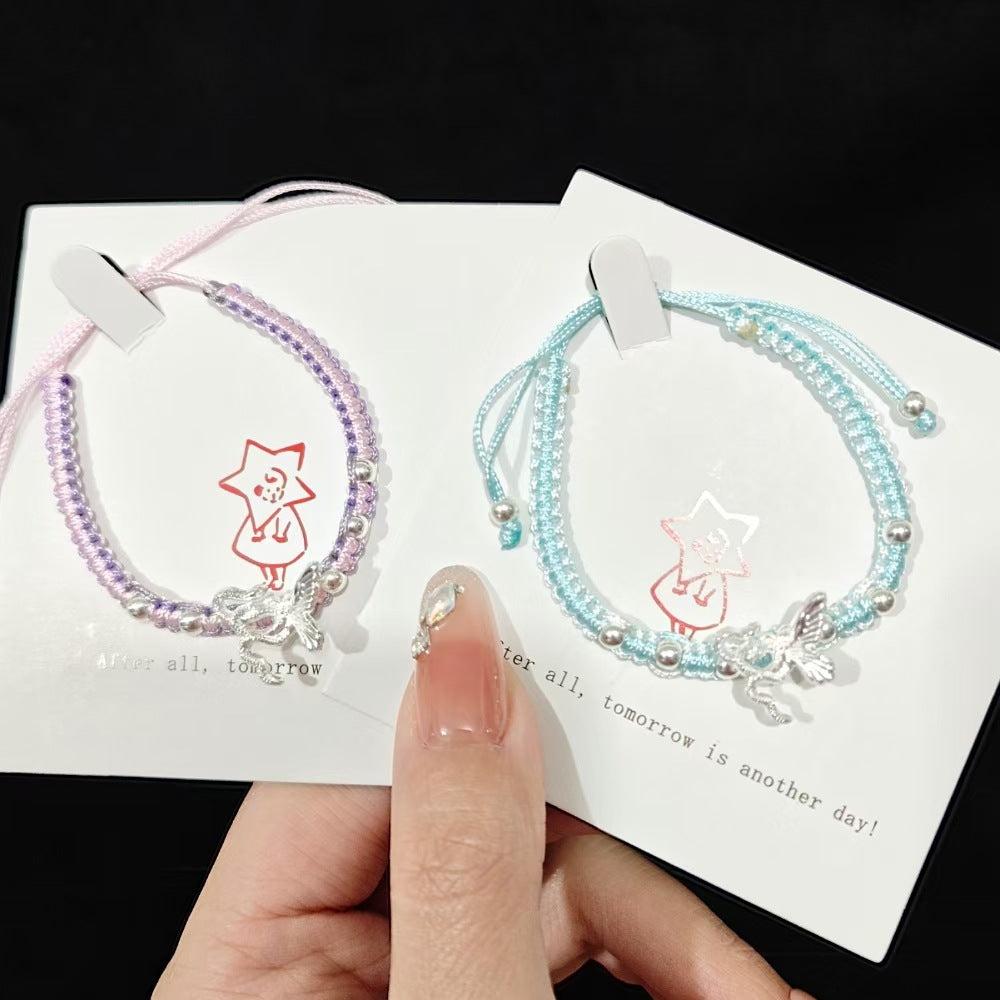 Adjustable Butterfly Charm Bracelet Bowlift