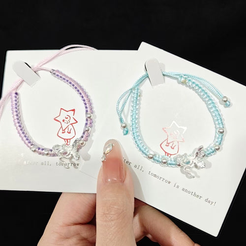 Adjustable Butterfly Charm Bracelet Bowlift