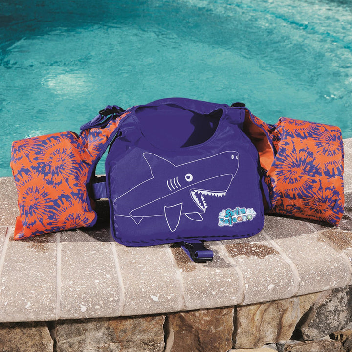 Women's swimming aid vest with integrated buoyancy bodies Bowlift