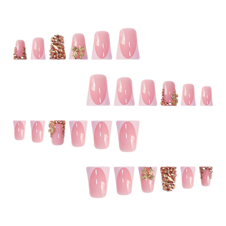 3D Decorative Press-On Nail Set Bowlift