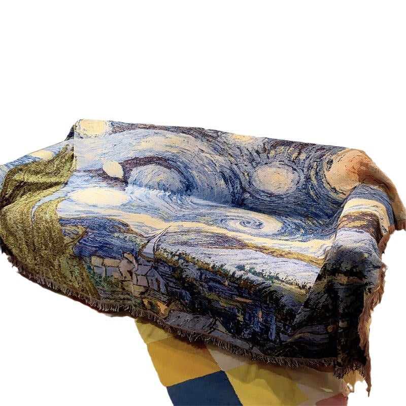 Artistic Tapestry Throw Blanket