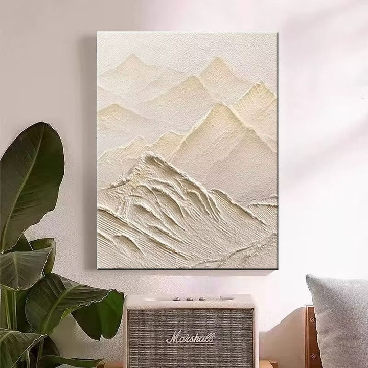 Textured Landscape Relief Canvas Art