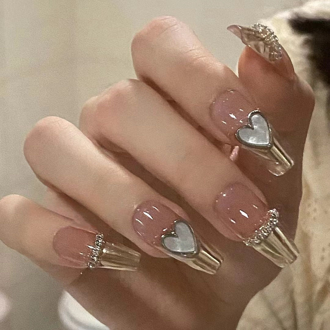 Decorative Press-On Nail Tips Bowlift