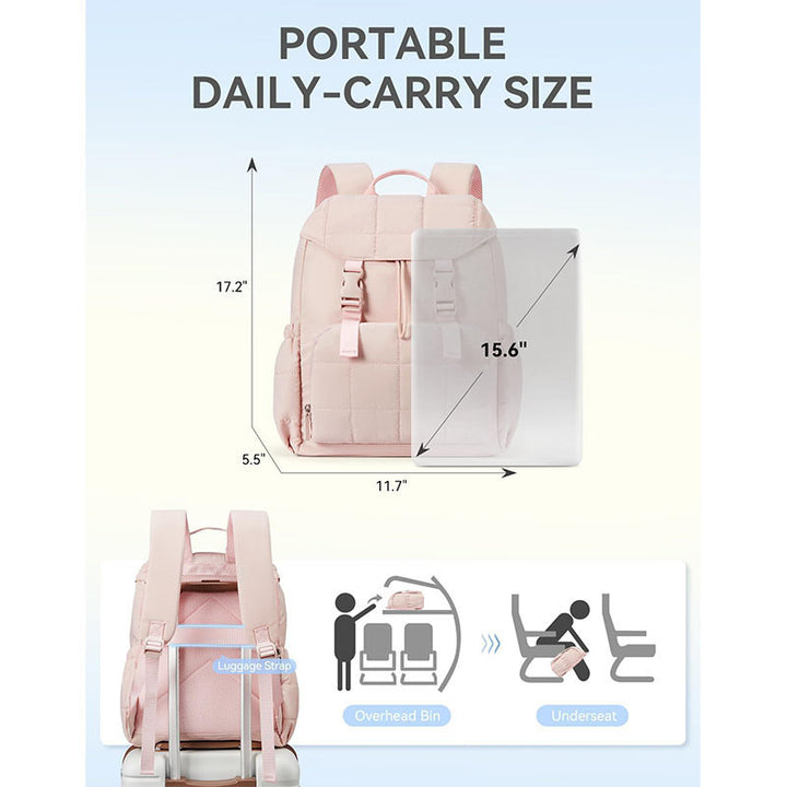 Stylish Padded Laptop Backpack Bowlift