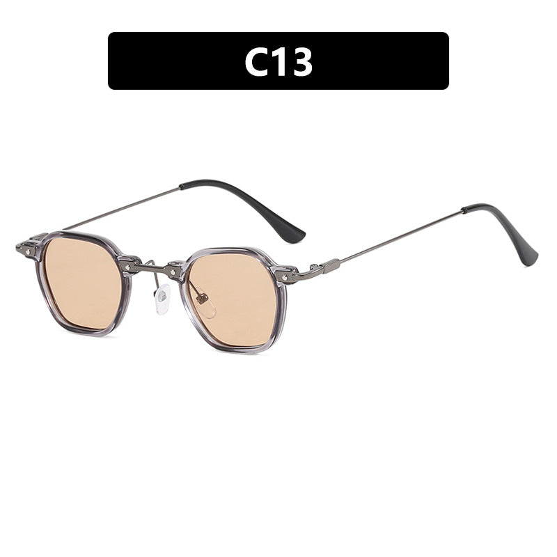 Ladies stylish sunglasses with unique hexagonal shape and sturdy frame Bowlift