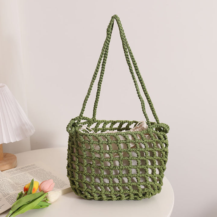 Airy mesh shoulder bag Bowlift