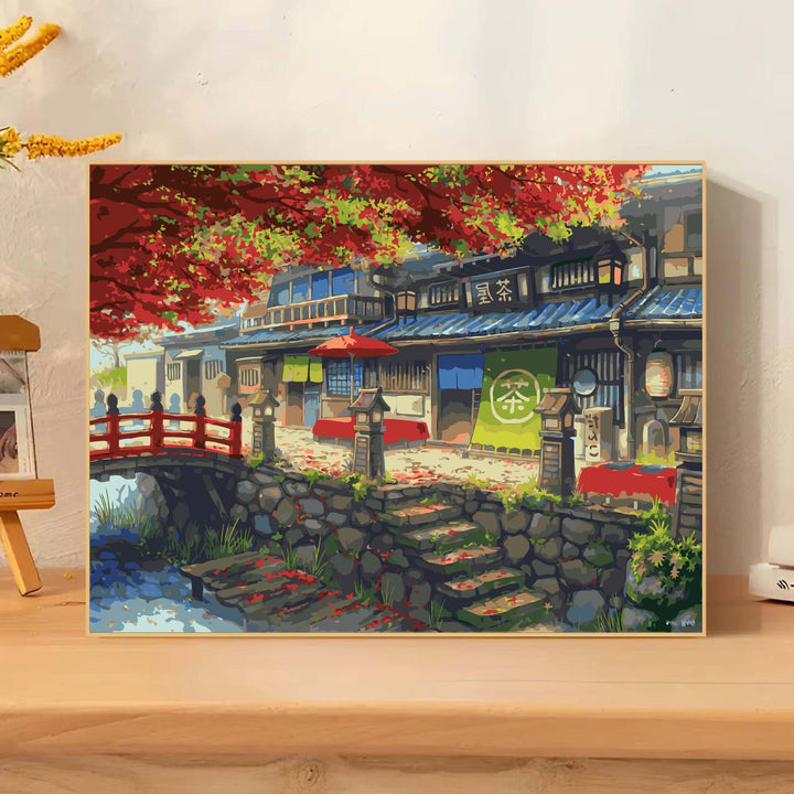 Scenic Landscape Art Canvas Print Bowlift