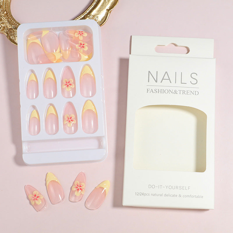 DIY Elegant Press-On Nail Set Bowlift