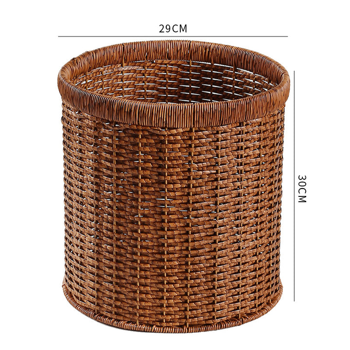 Unisex Handwoven Storage Container Made of Natural Material Bowlift