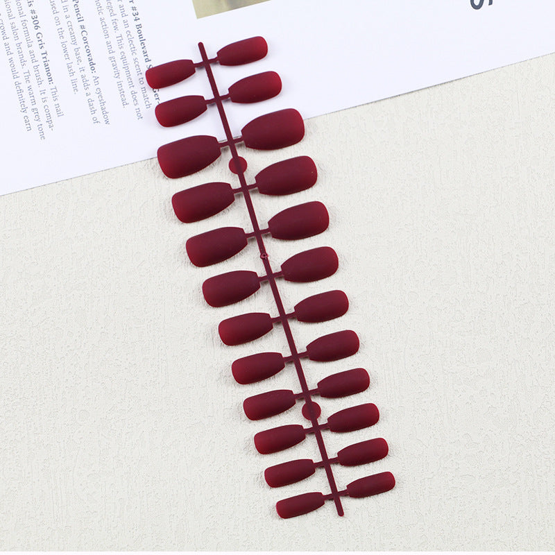 Premium Matte Finish Press-On Nail Tips Bowlift