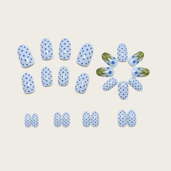 Creative nail art with floral and geometric patterns Bowlift