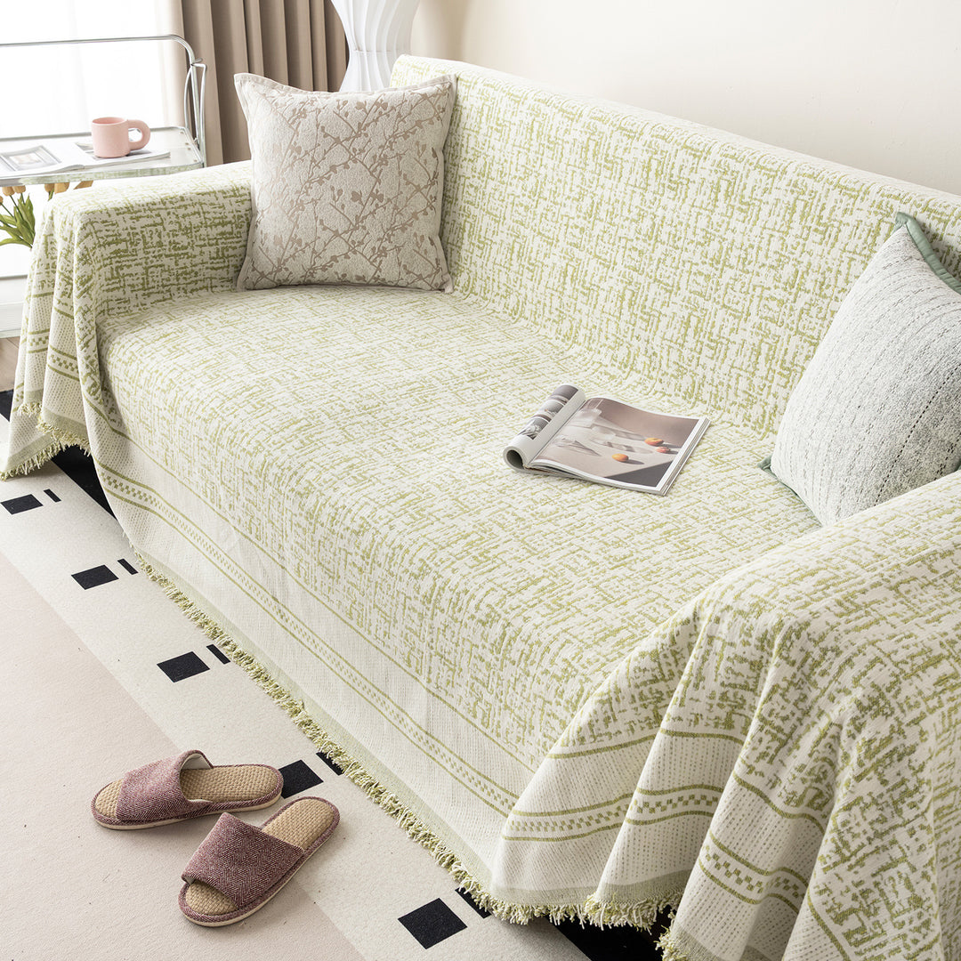 Textured Sofa Throw Blanket