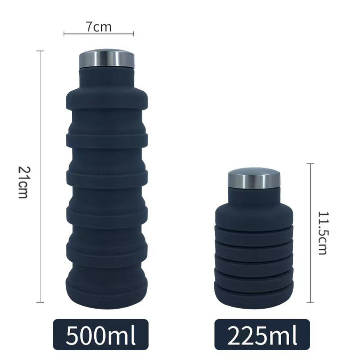 Ladies Foldable Silicone Water Bottle Bowlift