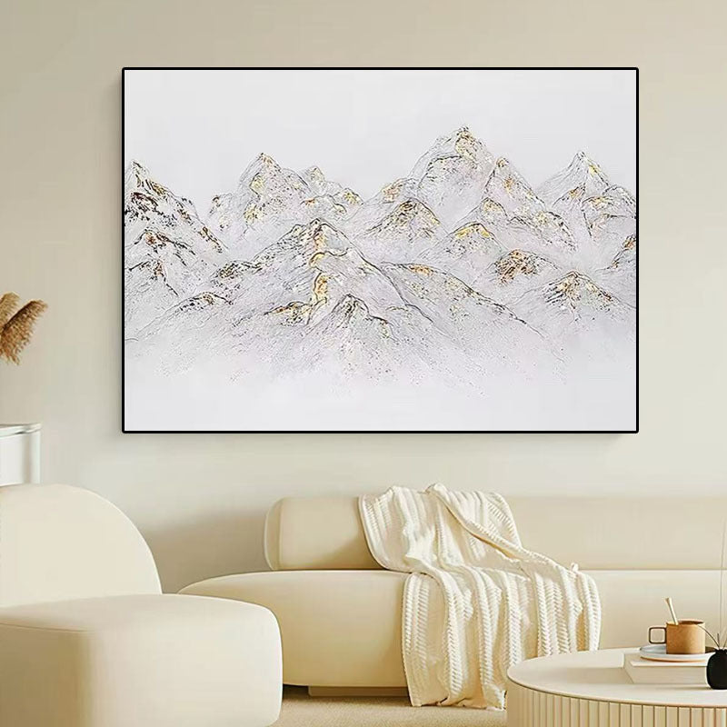 Elegant Mountain Landscape Canvas Art