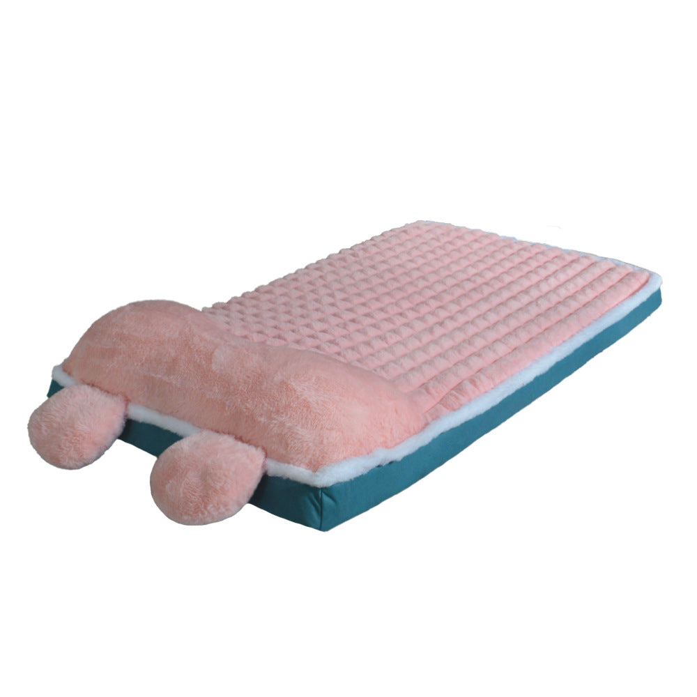 Plush Orthopedic  Sleep Mat  Dog Bed