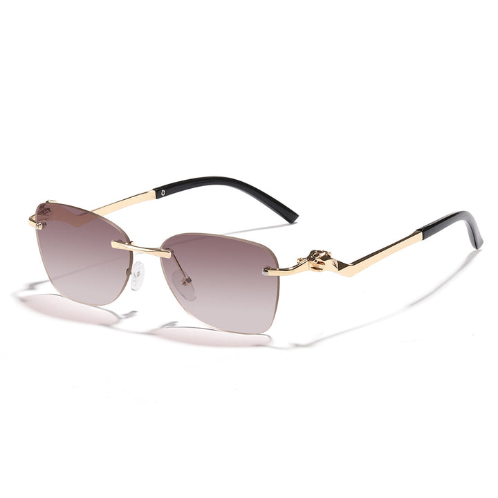 Women's fashionable sunglasses with stylish geometric accents Bowlift