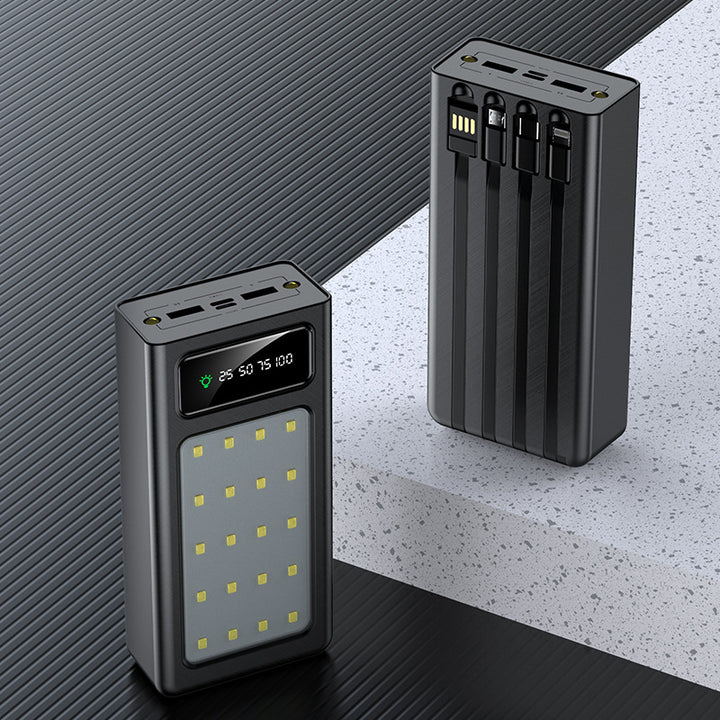 Multifunctional power bank with LED display Bowlift