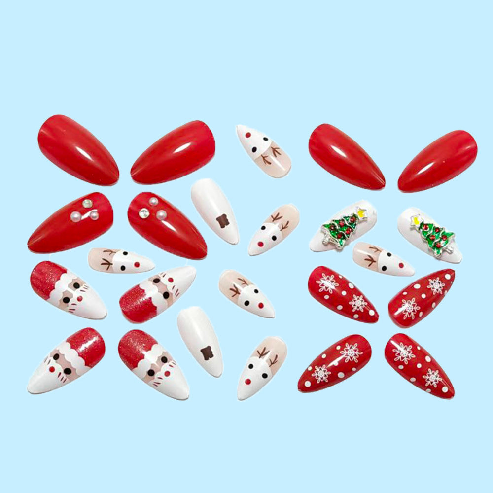 Creative Christmas Art Nail Set Bowlift