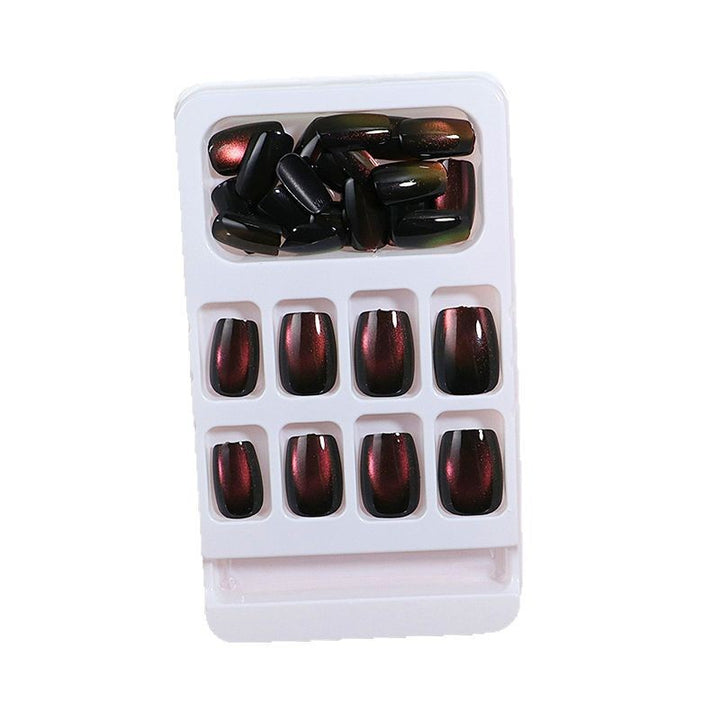 Artistic Gradient Press-On Nail Set Bowlift